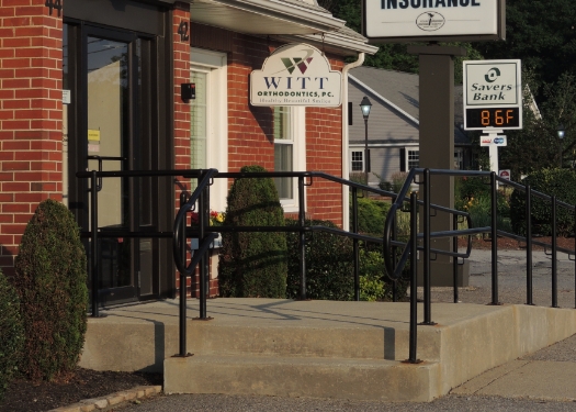 Outside view of Witt Orthodontics P C office building